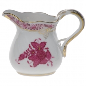 Herend Chinese Bouquet Raspberry Creamer(1.5 Oz) 2"H