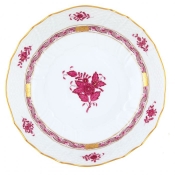 Herend Chinese Bouquet Raspberry Medium Bowl- 9.5"