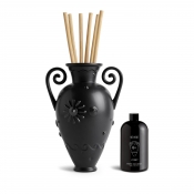 L'Objet Pantheon Black Orpheus Amphora + Veti-Vert Diffuser Set