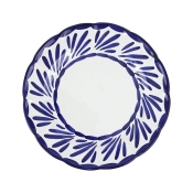 Vietri Arezzo Cobalt Dinner Plate - 10.25"
