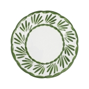 Vietri Arezzo Green Dinner Plate - 10.25"