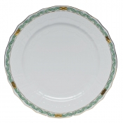 Herend Chinese Bouquet Garland Green Service Plate