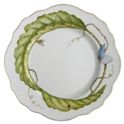 Anna Weatherley Garden Leaves Dinner Plate