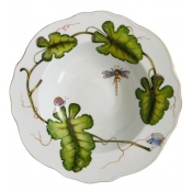 Anna Weatherley Garden Leaves Rim Soup