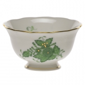 Herend Chinese Bouquet Green Open Sugar Bowl