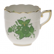 Herend Chinese Bouquet Green After Dinner Cup