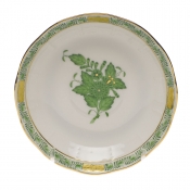 Herend Chinese Bouquet Green After Dinner Saucer