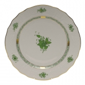 Herend Chinese Bouquet Green Service Plate