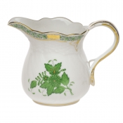 Herend Chinese Bouquet Green Creamer - 10 oz.