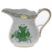 Herend Chinese Bouquet Green Creamer - 6 oz.