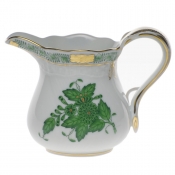 Herend Chinese Bouquet Green Creamer - 4 oz.