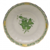 Herend Chinese Bouquet Green Canton Saucer