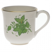 Herend Chinese Bouquet Green Mug - 10 Oz.