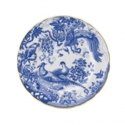Royal Crown Derby Aves Blue Salad / Dessert Plate - 8.5"