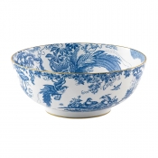 Royal Crown Derby Aves Blue Salad Bowl