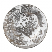Royal Crown Derby Aves Palladium Dinner Plate - 10.5"