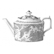 Royal Crown Derby Aves Palladium Teapot - 58 oz.
