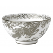 Royal Crown Derby Aves Palladium Rice Bowl - 4.5"