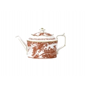 Royal Crown Derby Aves Red Teapot - 18 oz.