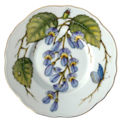 Anna Weatherley Rhapsody Of Colors Wisteria Bread Plate