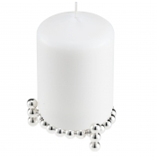 Christofle Perles Silverplate Candle Jewelry