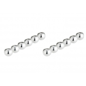 Christofle Perles Silverplate Knife Rest - Set 2