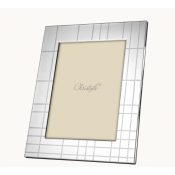 Christofle Graphik Stainless Picture Frame - 5 x 7