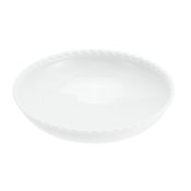 Christofle Babylone Porcelain Pasta Plate - 8.25