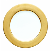 Christofle Guilloche Gold Underplate