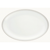 Christofle Malmaison Imperiale Platinum Oval Platter - 14.9"