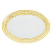 Christofle Malmaison Riviera Oval Platter - 15"