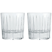 Christofle Iriana Crystal Double Old Fashioned Glass - Set  2