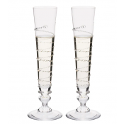 Juliska Amalia Flutes - Pair