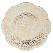 Royal Limoges Olivier Gold Charger - 12.6"