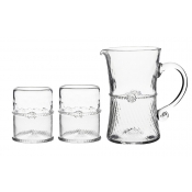 Juliska Graham Bar Pitcher & DOF 3 Piece Set