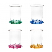 Juliska Harriet Shot Glass Assorted Set/4 - Multi
