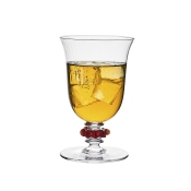 Juliska Nell Ruby Ruffle Goblet - 12 oz.
