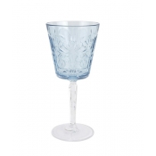 Vietri Barocco Light Blue Wine Glass