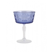 Vietri Barocco Cobalt Coupe Champagne Glass