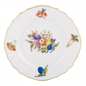 Herend Fruits & Flowers Bread Plate - Motif 1