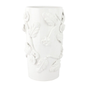 Vietri Bougainvillea Garden White Large Cachepot