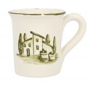 Vietri Borgo Verde Mug- 14 oz.