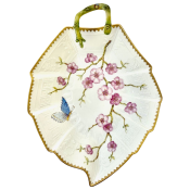 Anna Weatherley Cherry Blossom Leaf Plate