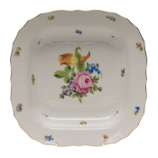 Herend Printemps Square Fruit Dish11"Sq