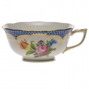 Herend Printemps Blue Border Tea Cup - Motif 01