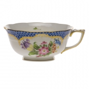 Herend Printemps Blue Border Tea Cup - Motif 04