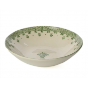 Arte Italica Burano Green Medium Serving Bowl