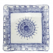 Arte Italica Burano Square Dinner Plate - 11"