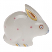 Herend Polka Dot Rabbit Pink