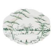 Juliska Country Estate Winter Frolic Evergreen 18" Platter